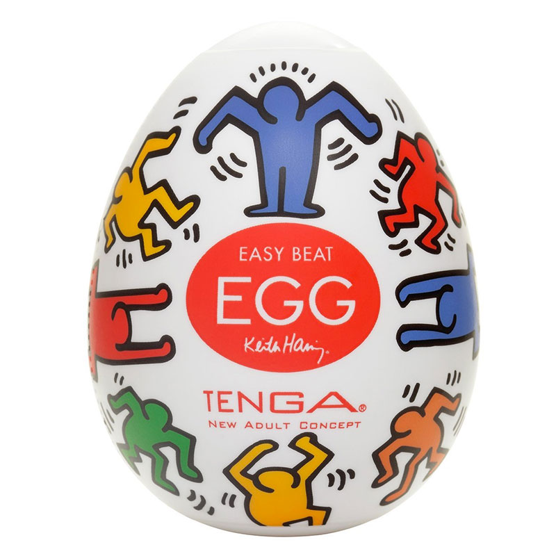 Tenga Keith Haring Dance Egg - For The Closet