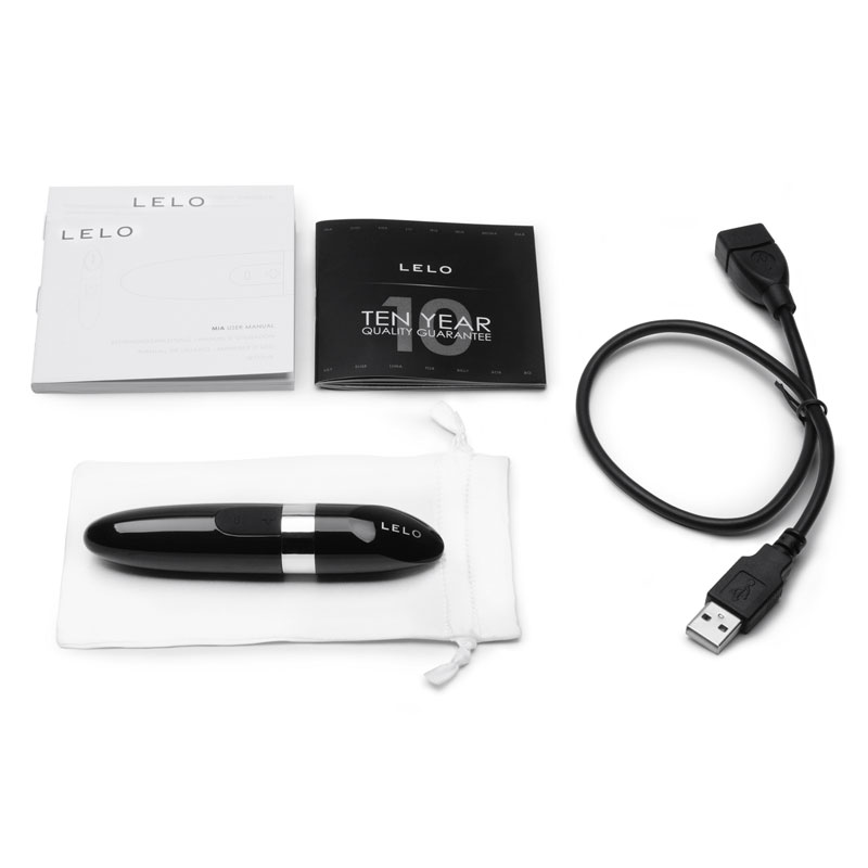 Lelo Mia Version 2 Black USB Luxury Rechargeable Vibrator - For The Closet