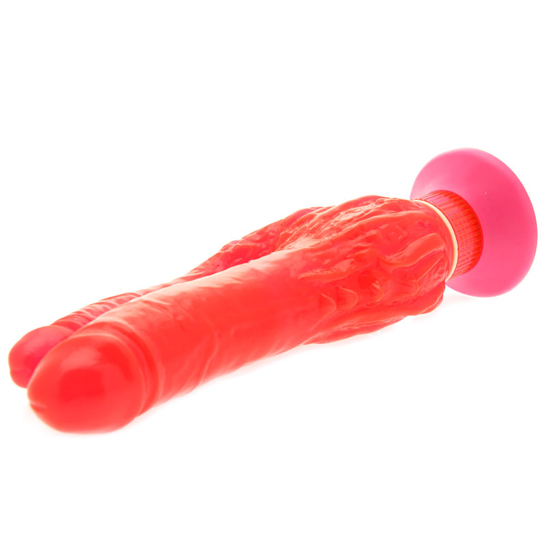 9 Inch Wall Bangers Double Penetrator Waterproof Vibrator - For The Closet