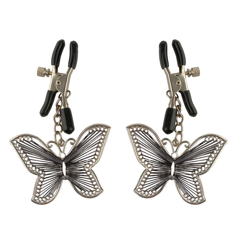 Fetish Fantasy Series  Butterfly Nipple Clamps - For The Closet