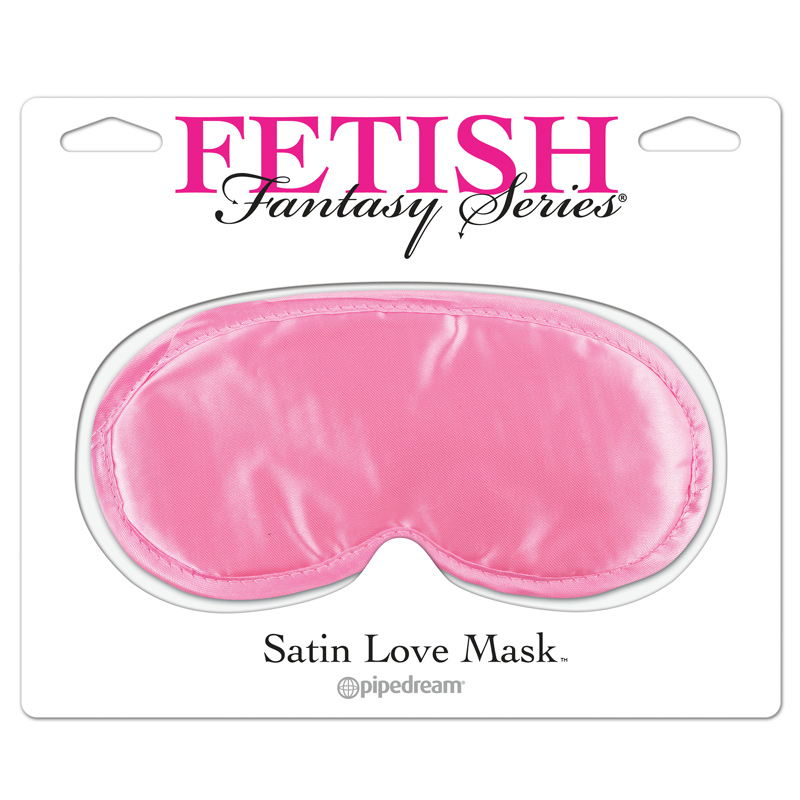 Fetish Fantasy Satin Love Mask - For The Closet