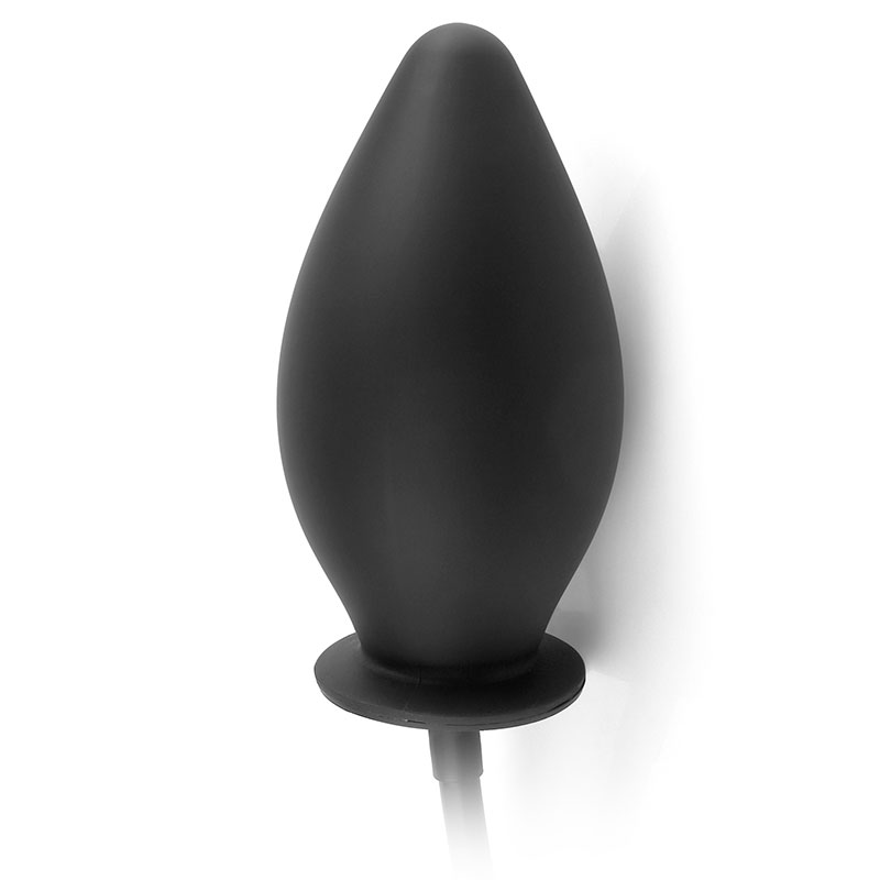 Anal Fantasy Inflatable Silicone Plug 4.25 Inch - For The Closet