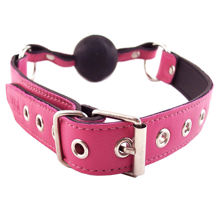 Rouge Garments Ball Gag Pink - For The Closet