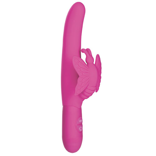 Posh 10 Function Silicone Fluttering Butterfly Vibe - For The Closet
