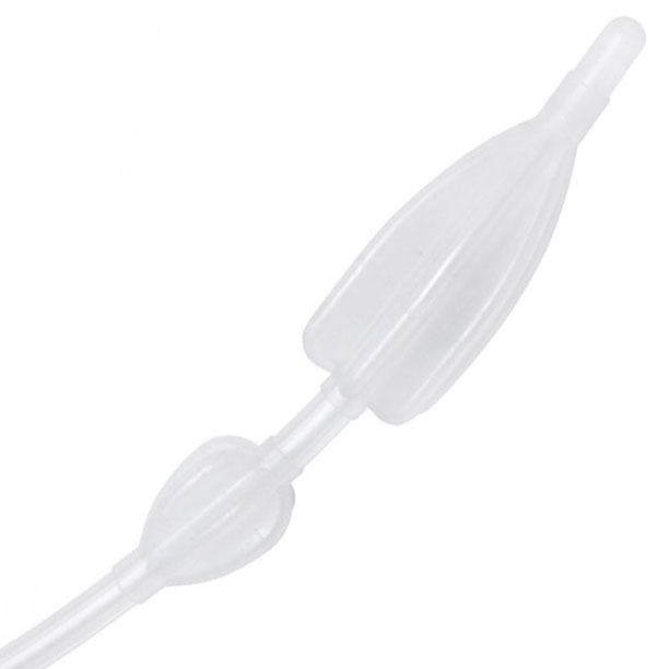Clean Stream Silicone Inflatable Double Bulb Enema System - For The Closet