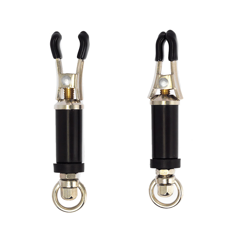 Black Nipple Clamps - For The Closet